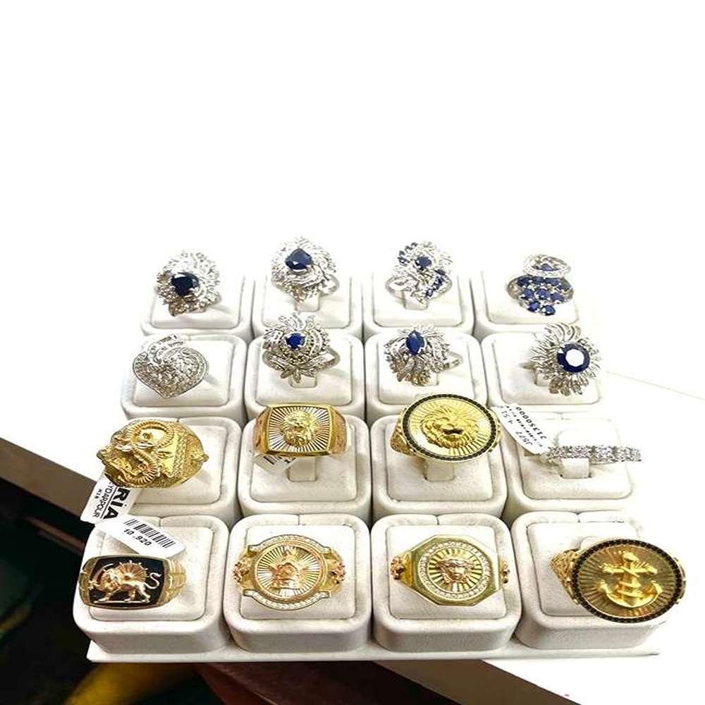 انگشتر مردانه در طلا و جواهرات سید ابراهیم حسینی